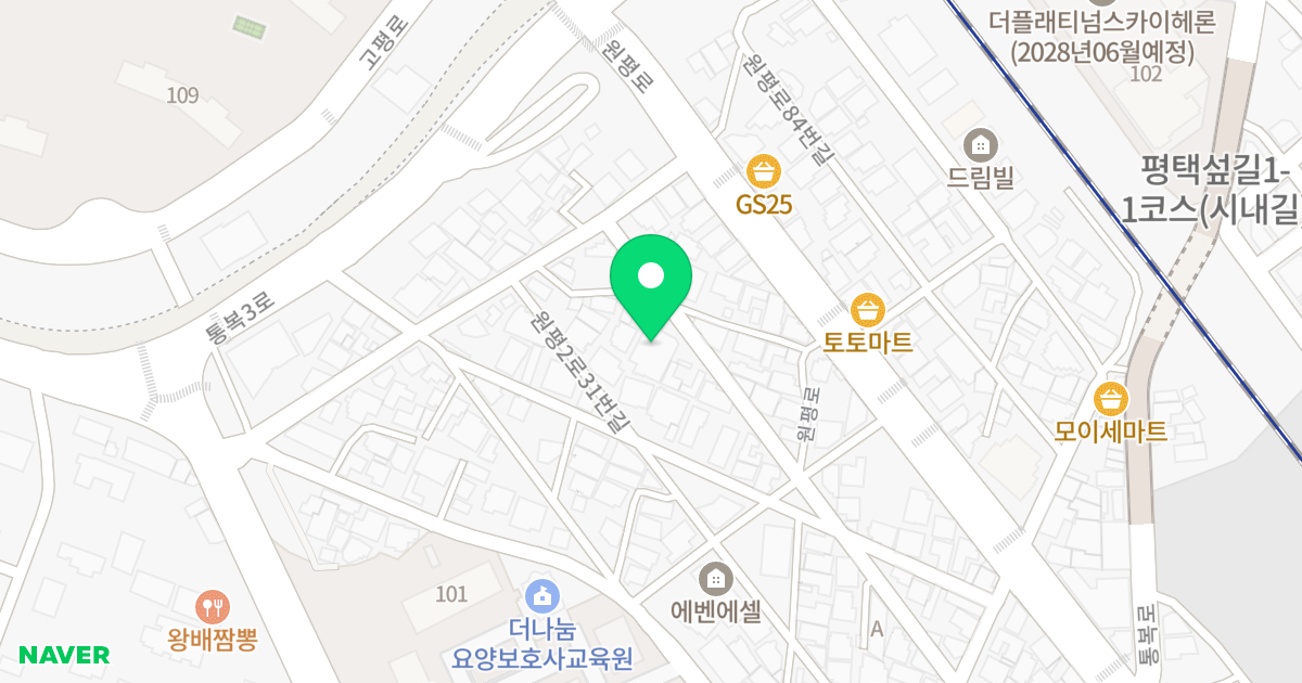 (134-1) 위치 지도 - 경기도 평택시 원평2로31번길 76-2