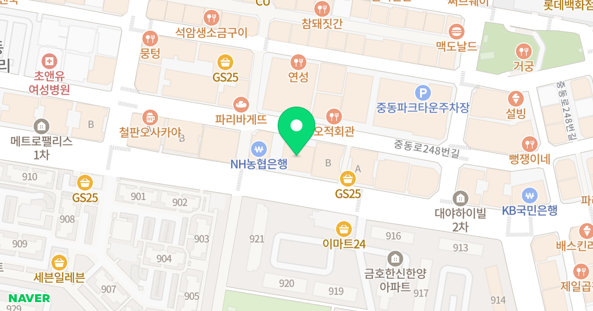 굿모닝위너스텔3차 위치 지도 - 경기도 부천시 원미구  223
