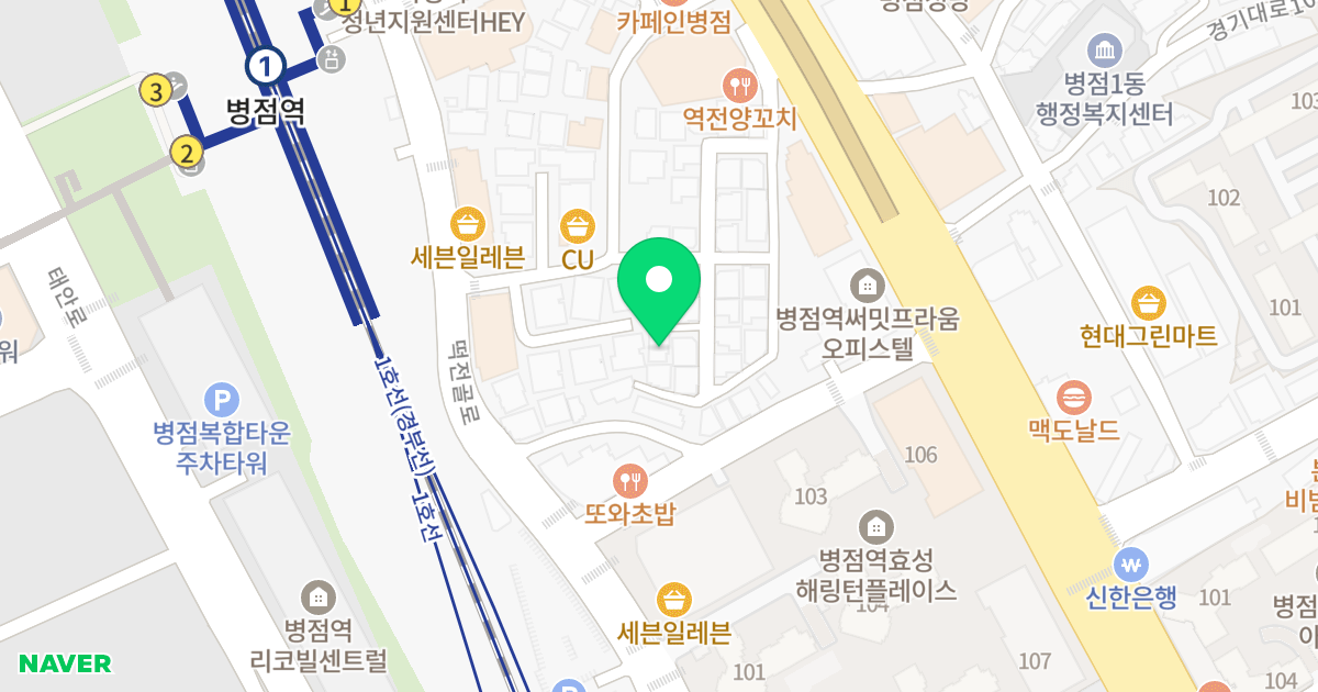 로렌빌리지 위치 지도 - 경기도 화성시
