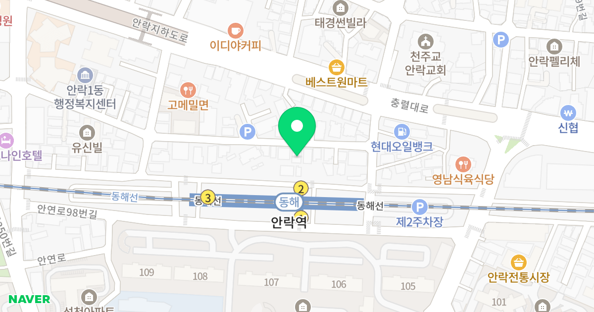 다정빌 위치 지도 - 부산광역시 동래구