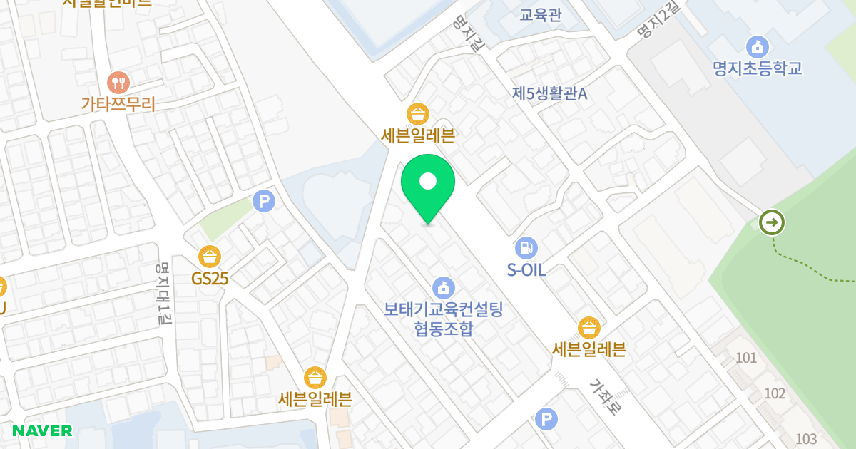 디에이원파크 위치 지도 - 서울특별시 서대문구 가좌로 111