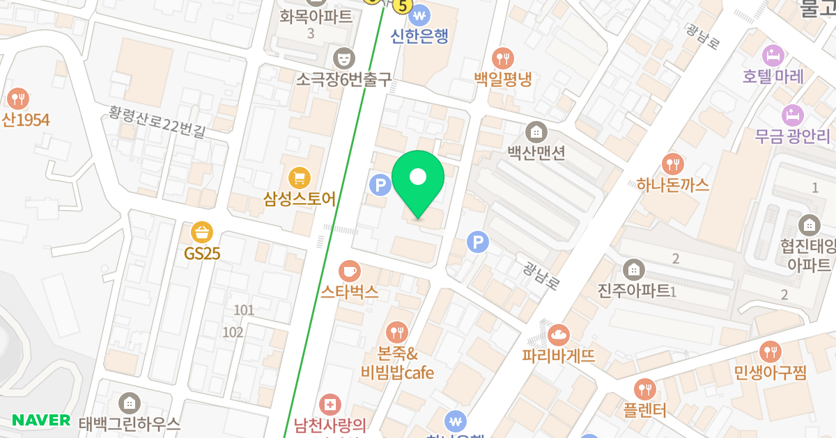 삼인스카이뷰 위치 지도 - 부산광역시 수영구 남천바다로10번길 56