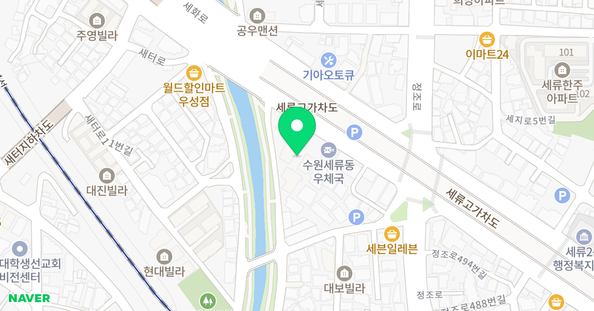Lee Do Park View 위치 지도 - 경기도 수원시 권선구 덕영대로1076번길 9