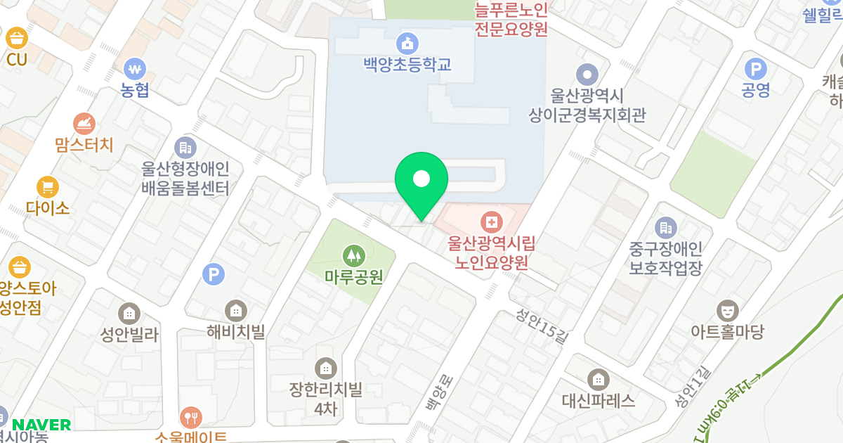 더 드림 힐 위치 지도 - 울산광역시 중구 함월로 139