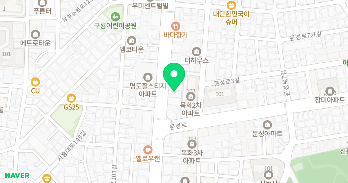 아우르 하우스 위치 지도 - 서울특별시 금천구 독산로 336