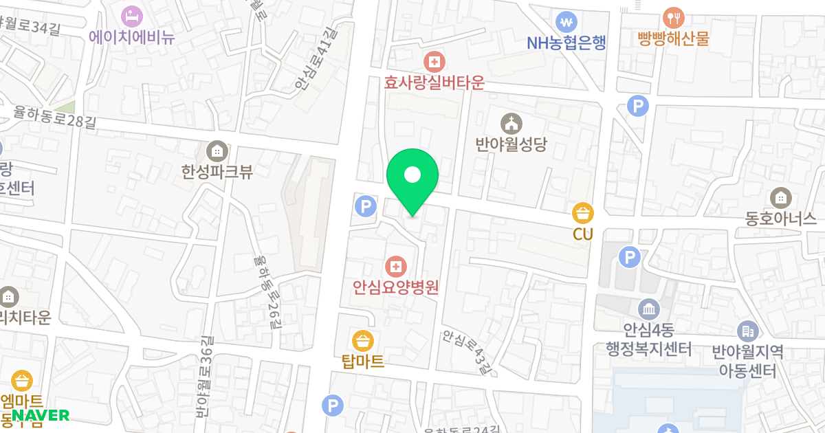 골든타운 위치 지도 - 대구광역시 동구 경안로107길 41