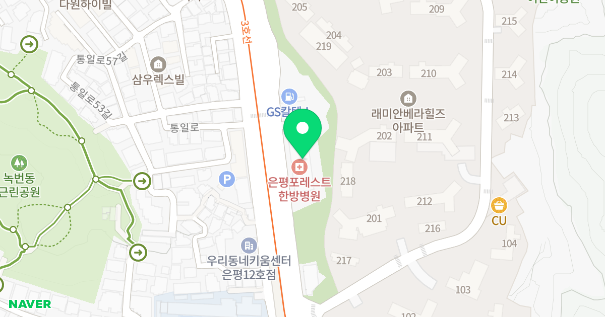 은평 미드스퀘어 위치 지도 - 서울특별시 은평구 통일로 636