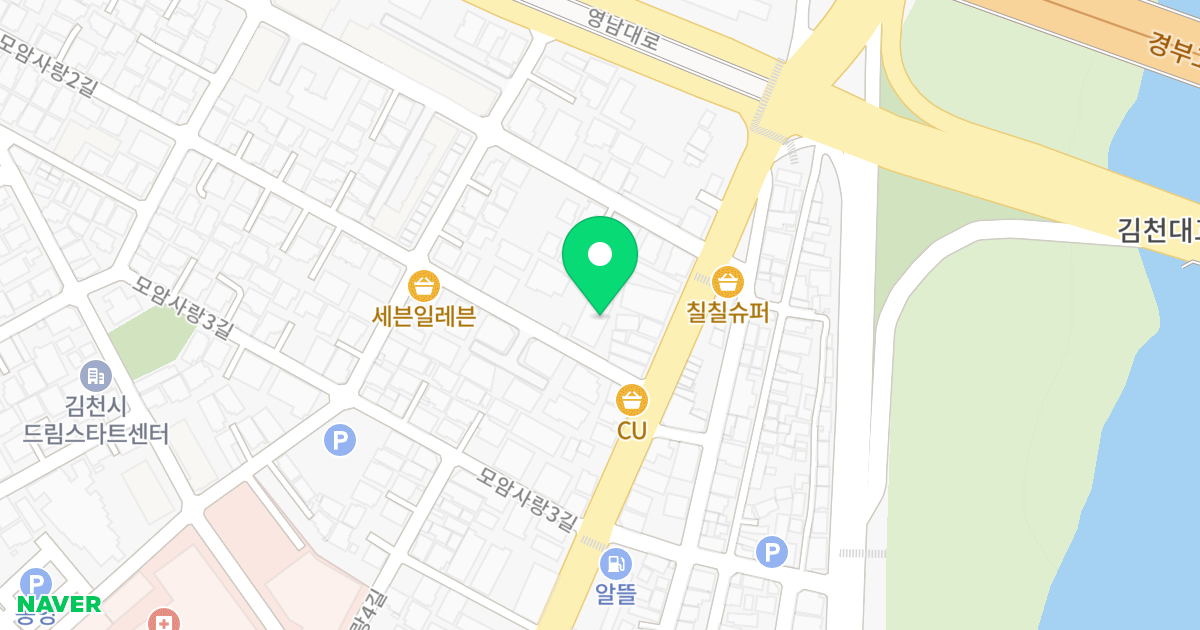 (180-26) 위치 지도 - 경상북도 김천시 모암사랑2길 8
