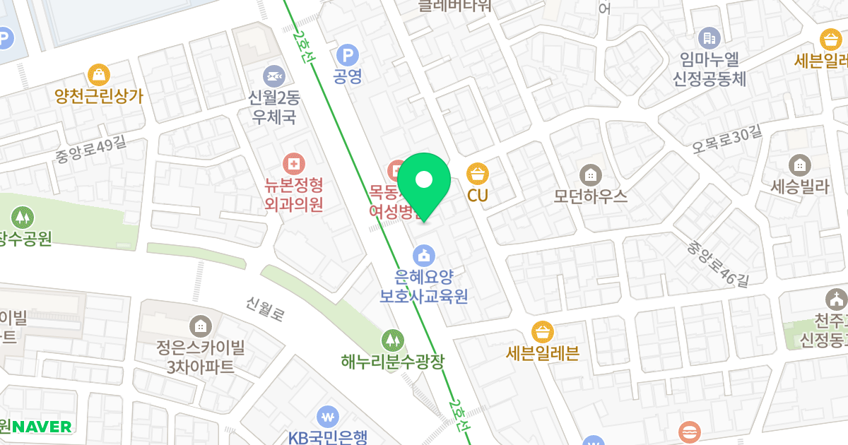 리더스파크빌 위치 지도 - 서울특별시 양천구 중앙로 296
