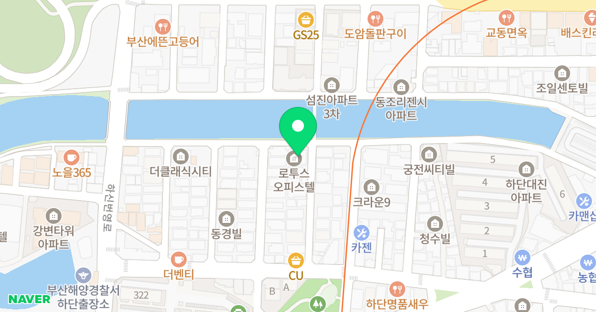 주건축물제1동(870-33) 위치 지도 - 부산광역시 사하구 동매로19번길 21