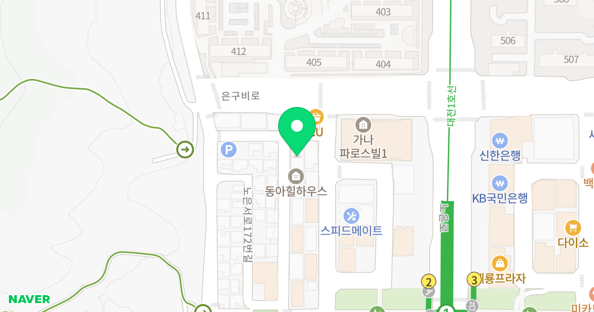 (885-1) 위치 지도 - 대전광역시 유성구 노은서로142번길 72