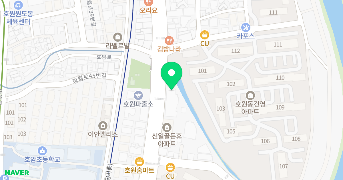 아르쥬 위치 지도 - 경기도 의정부시  158