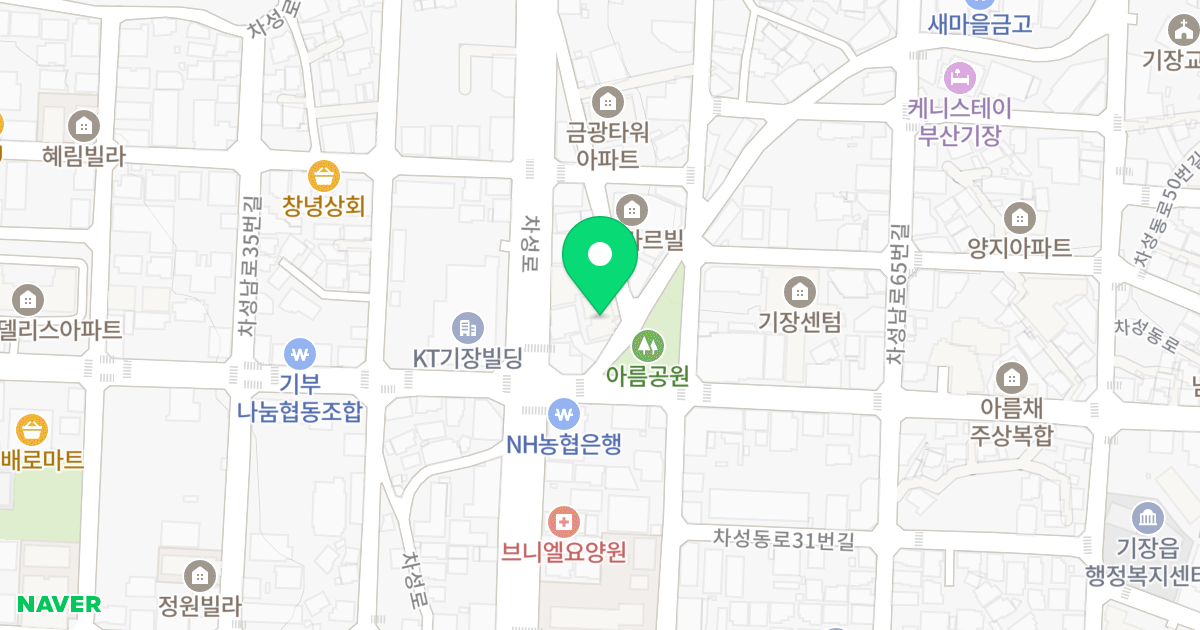 더 테라스 위치 지도 - 부산광역시 기장군 기장읍 차성남로51번길 1-1
