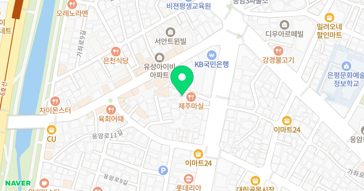 (599-4) 위치 지도 - 서울특별시 은평구 응암로13길 11-6
