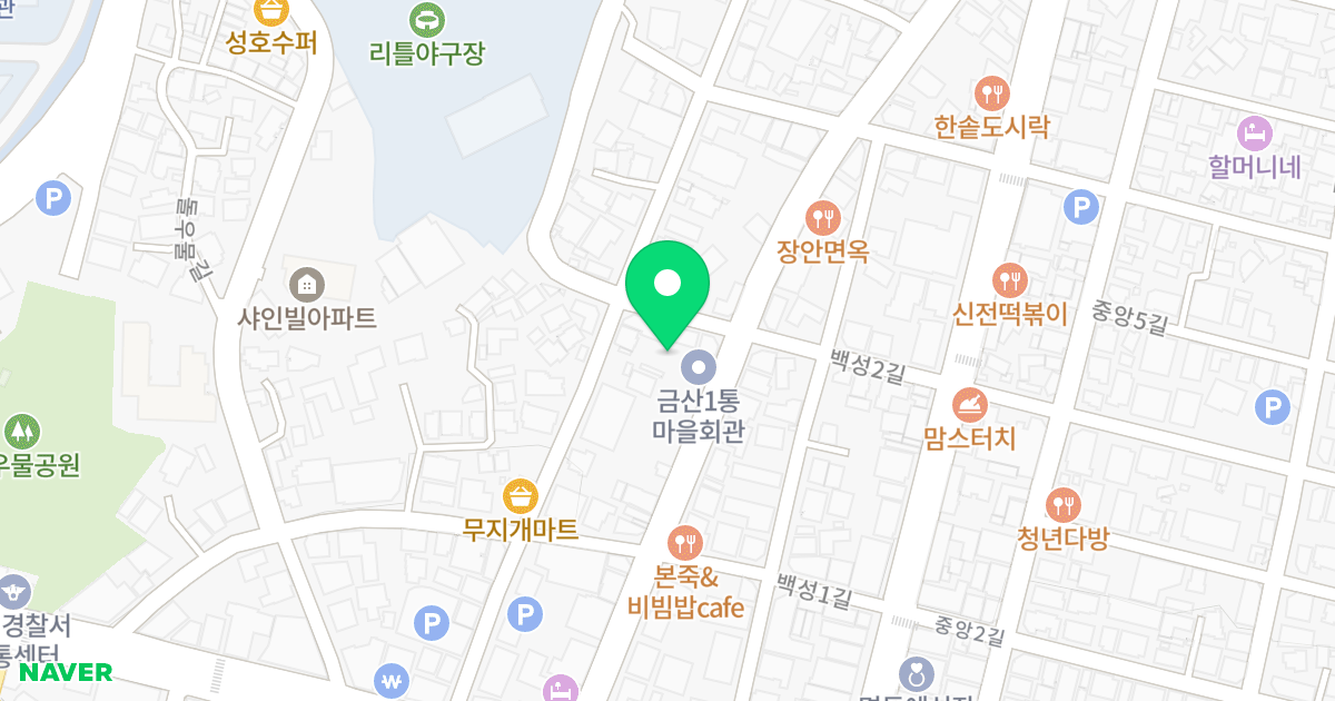가동 위치 지도 - 경기도 안성시