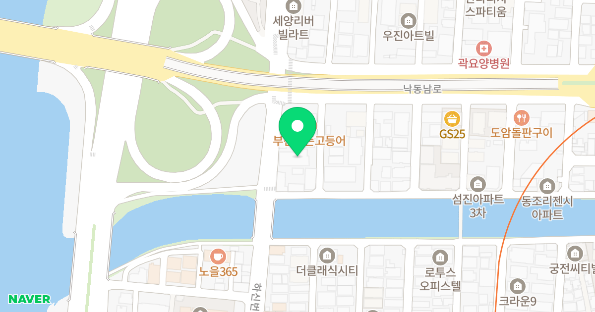 주건축물제1동(894-3) 위치 지도 - 부산광역시 사하구 하신번영로 274-1