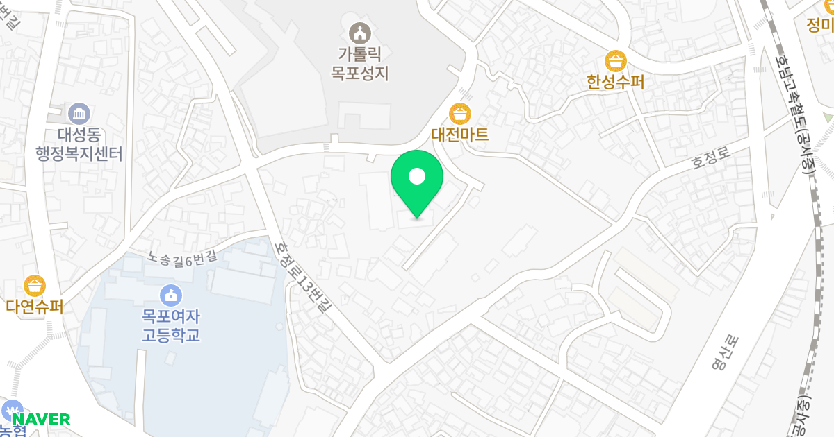 제일오피스텔 위치 지도 - 전라남도 목포시 노송길 32-2