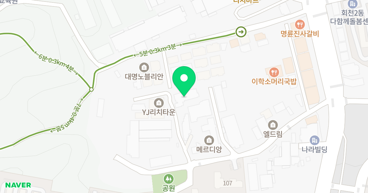 로얄파빌리온Ⅰ 위치 지도 - 경기도 양주시 평화로1399번길 48-14