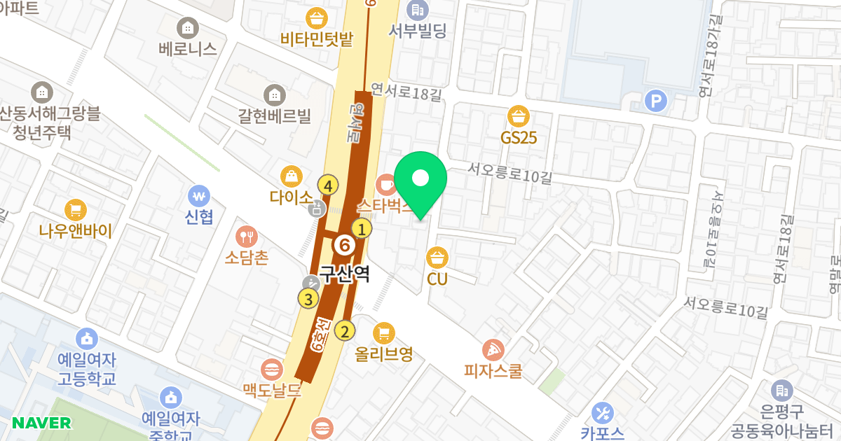 (224-11) 위치 지도 - 서울특별시 은평구 서오릉로 134-7