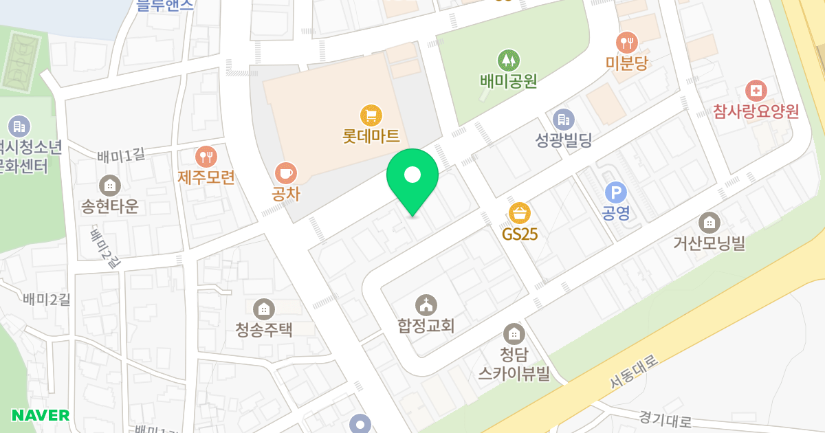 (970-3) 위치 지도 - 경기도 평택시