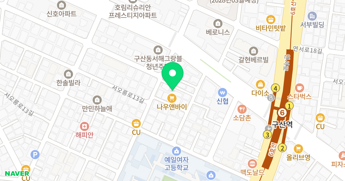워너빌 위치 지도 - 서울특별시 은평구 서오릉로11길 5-2