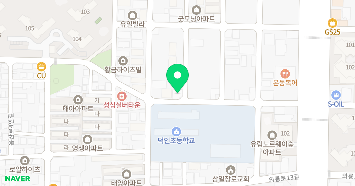 (415-6) 위치 지도 - 대구광역시 달서구 와룡로15길 40