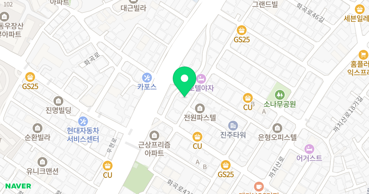 레몬트리 위치 지도 - 서울특별시 강서구 화곡로42길 3-10