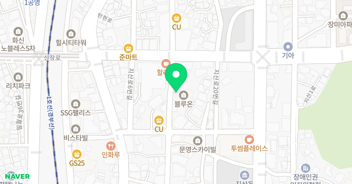 주건축물제1동 위치 지도 - 경기도 평택시