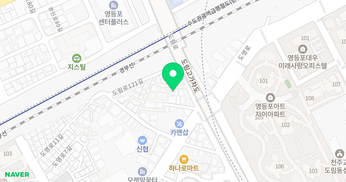 브라보Ⅰ 위치 지도 - 서울특별시 영등포구