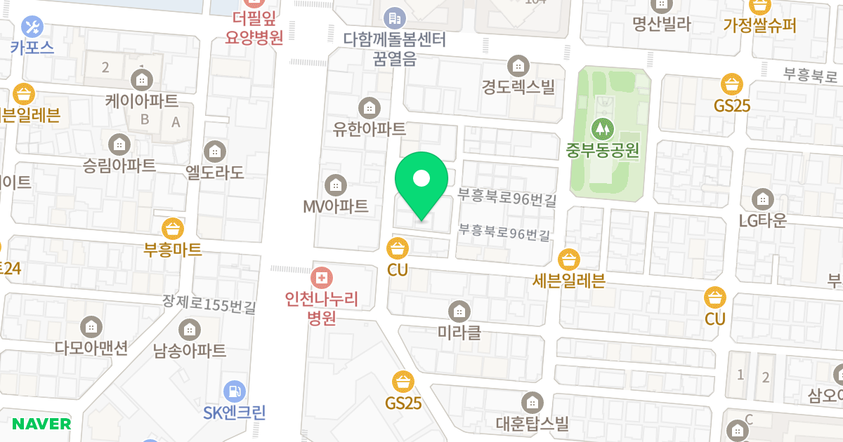 (118-38) 위치 지도 - 인천광역시 부평구 부흥북로84번길 23-1