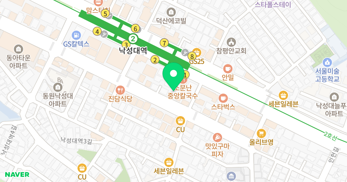 에스타워 위치 지도 - 서울특별시 관악구 남부순환로 1940