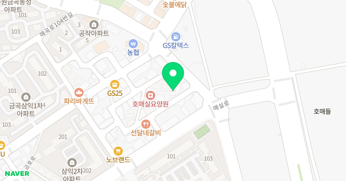 가연재 위치 지도 - 경기도 수원시 권선구 칠보로235번길 8