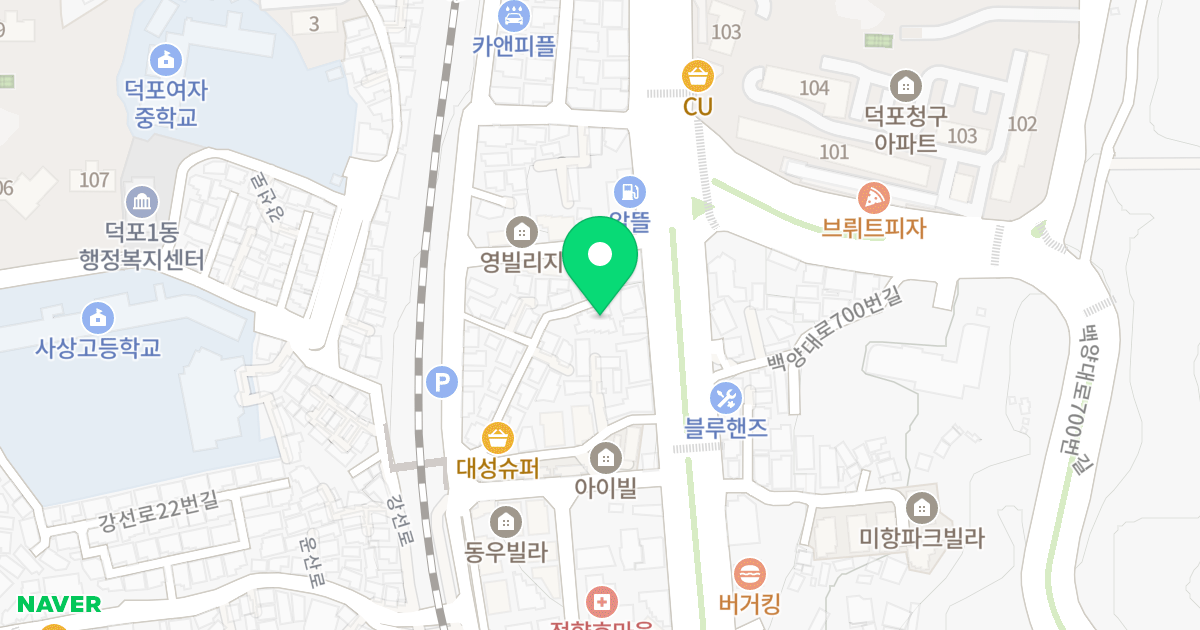 대동레미안 화승빌 위치 지도 - 부산광역시 사상구
