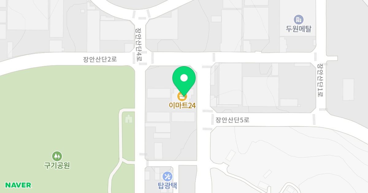 명신 레포르 오피스텔 위치 지도 - 부산광역시 기장군 장안읍 장안산단7로 8