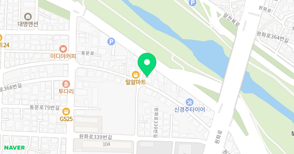 (188-135) 위치 지도 - 경상북도 경주시 원화로341번길 18