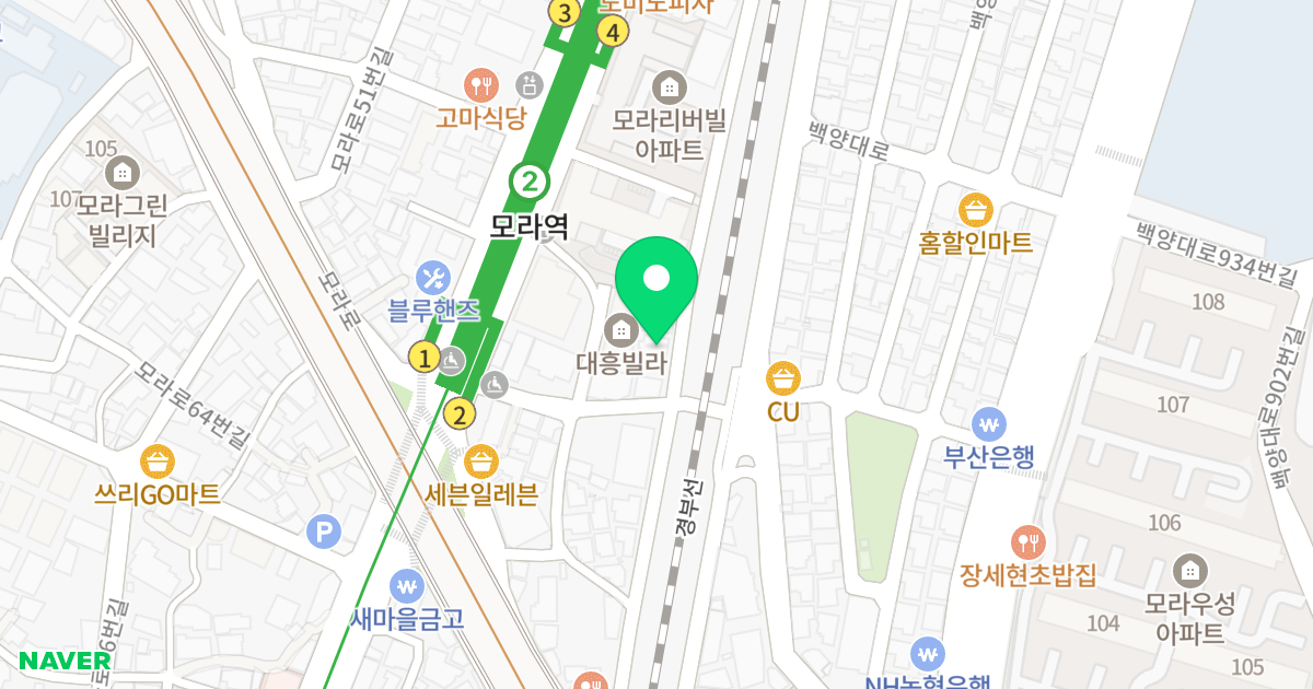 제우스 위치 지도 - 부산광역시 사상구 사상로500번길 15-3