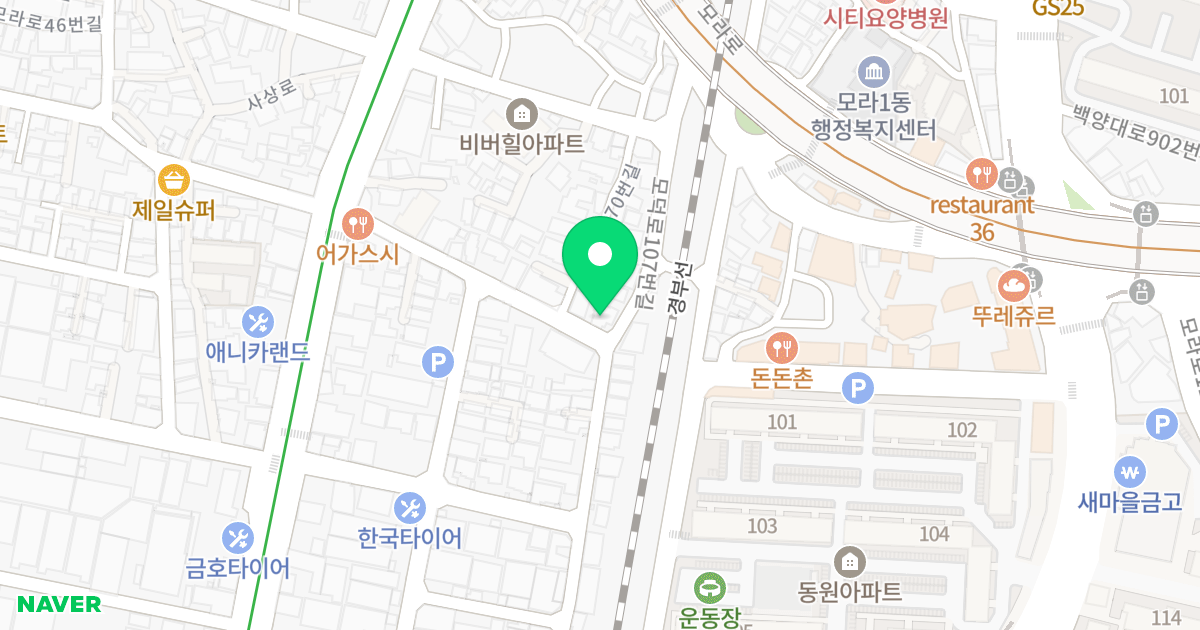 미소가mora 위치 지도 - 부산광역시 사상구 사상로470번길 27