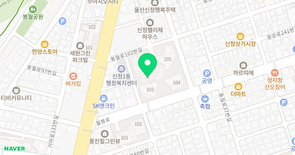 (638-13) 위치 지도 - 울산광역시 남구 봉월로96번길 12