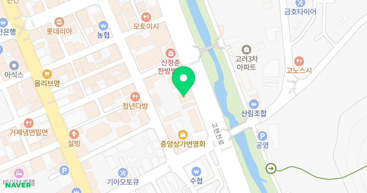 우리빌딩 위치 지도 - 경상남도 거제시 고현천로 38
