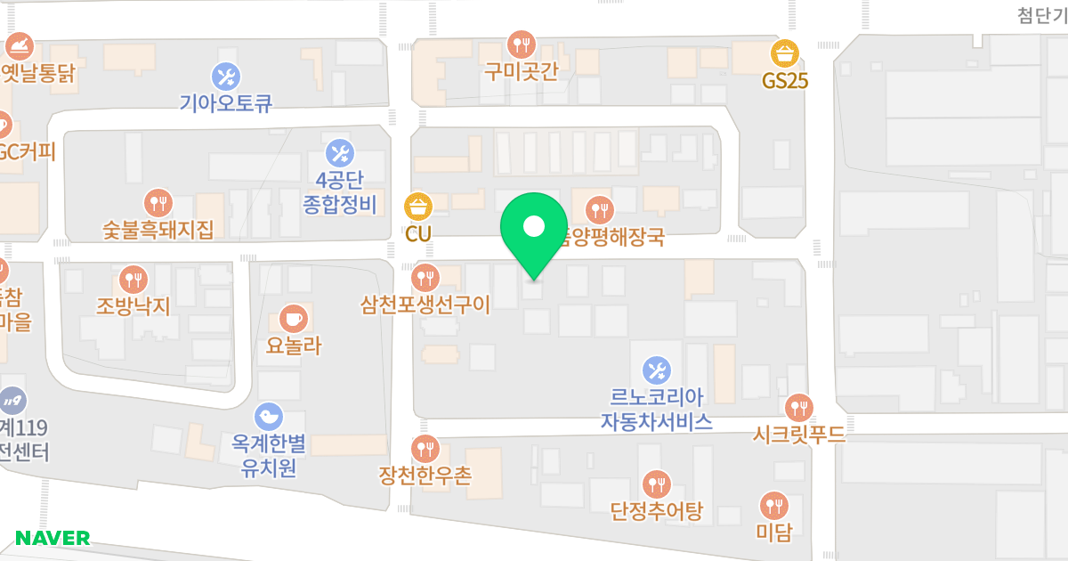 1동(387-2) 위치 지도 - 경상북도 구미시 산동읍 산호대로43길 18-6