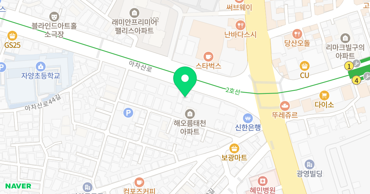 제이 타워 위치 지도 - 서울특별시 광진구 아차산로 356