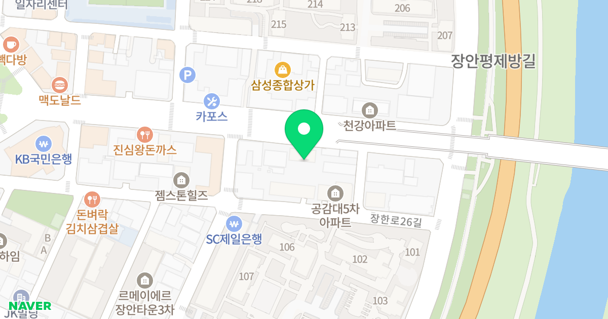 태솔아파트5차 위치 지도 - 서울특별시 동대문구 답십리로 314
