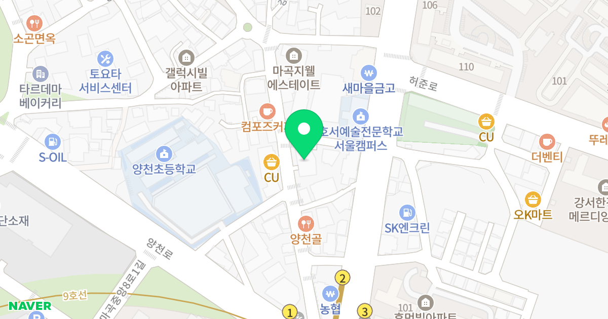 플래티노 위치 지도 - 서울특별시 강서구 양천로49길 34