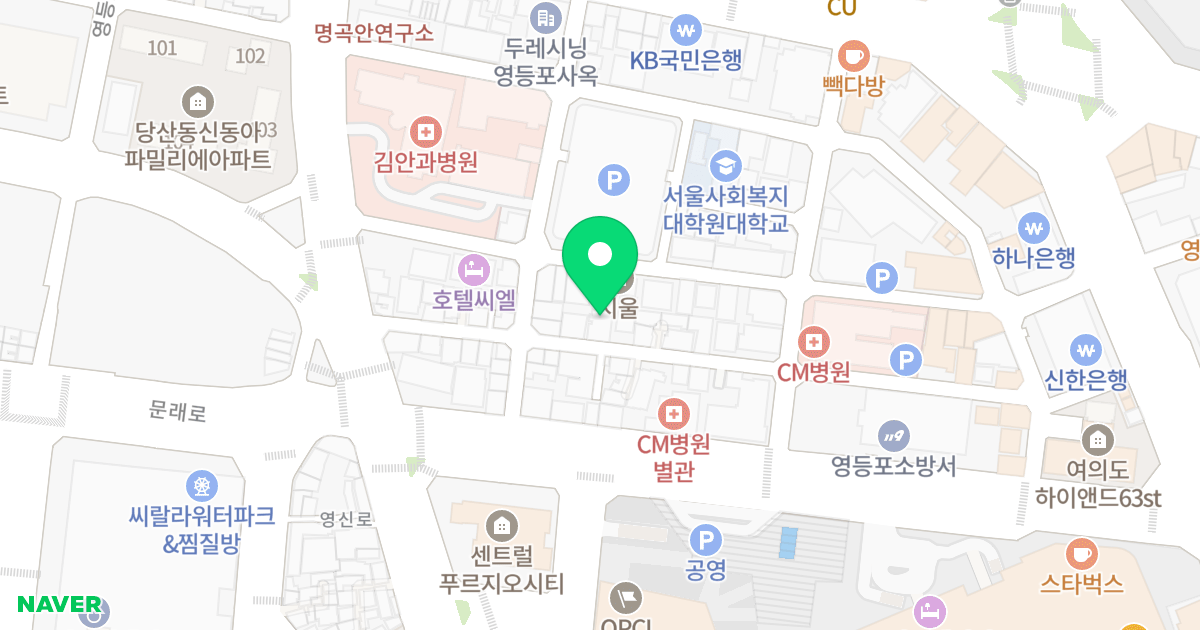 스퀘어뷰 위치 지도 - 서울특별시 영등포구 영신로30길 11
