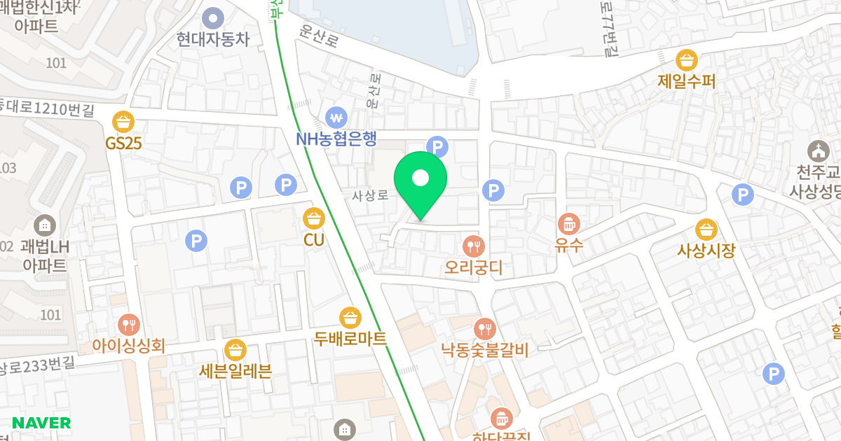 유동THE센트리즈 위치 지도 - 부산광역시 사상구 광장로81번길 93-10