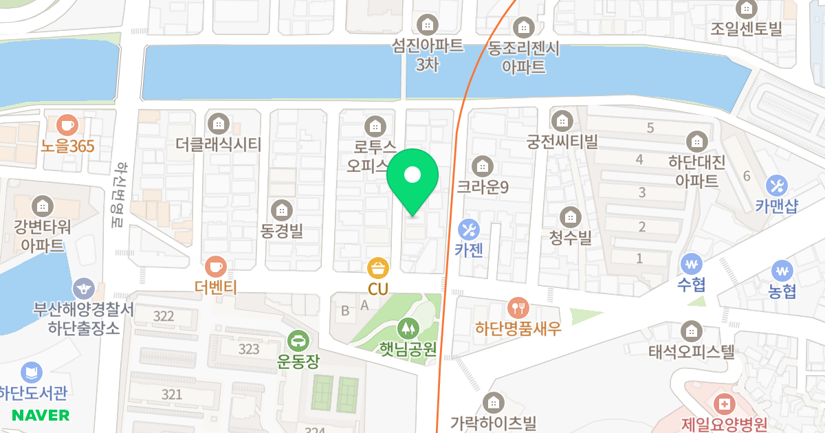 노블레스빌 위치 지도 - 부산광역시 사하구 동매로19번길 6