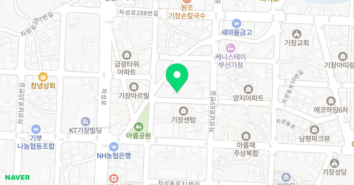 모드니 하이츠 위치 지도 - 부산광역시 기장군 기장읍 차성동로45번길 32