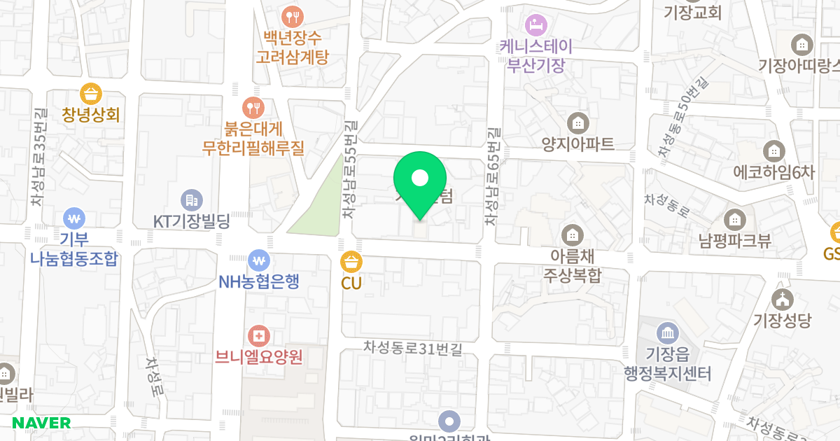 페리Ⅱ 위치 지도 - 부산광역시 기장군 기장읍 차성남로 61