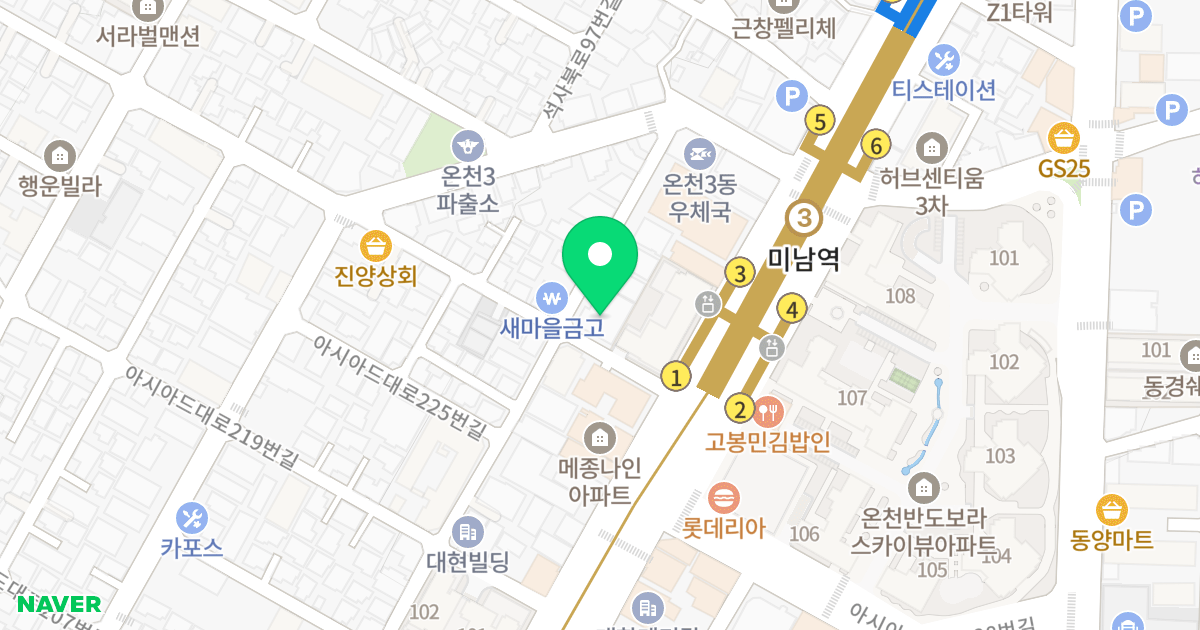 허브센티움Ⅱ 위치 지도 - 부산광역시 동래구 아시아드대로231번길 12