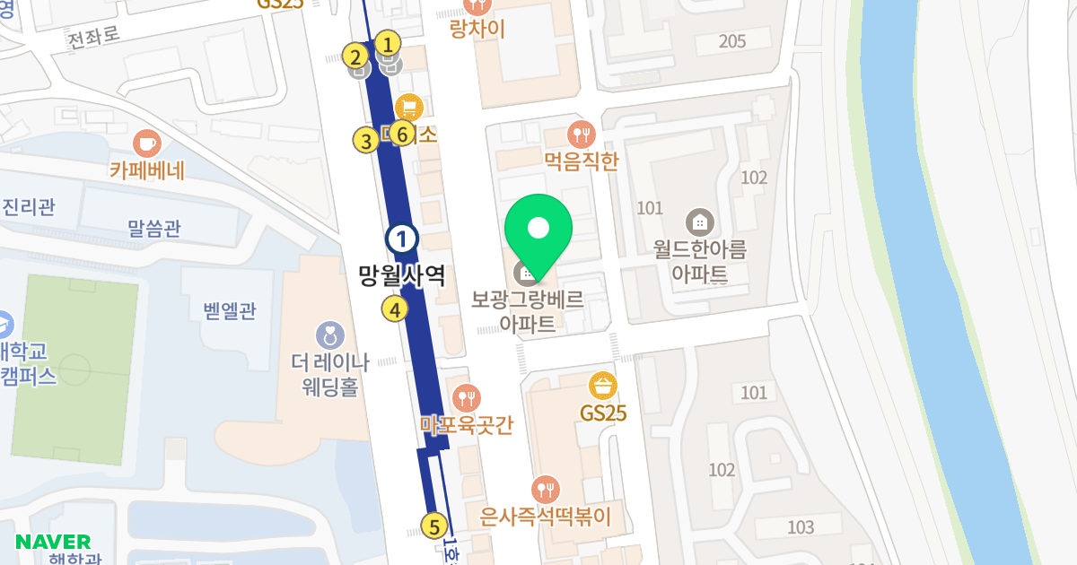 그랑베르 위치 지도 - 경기도 의정부시